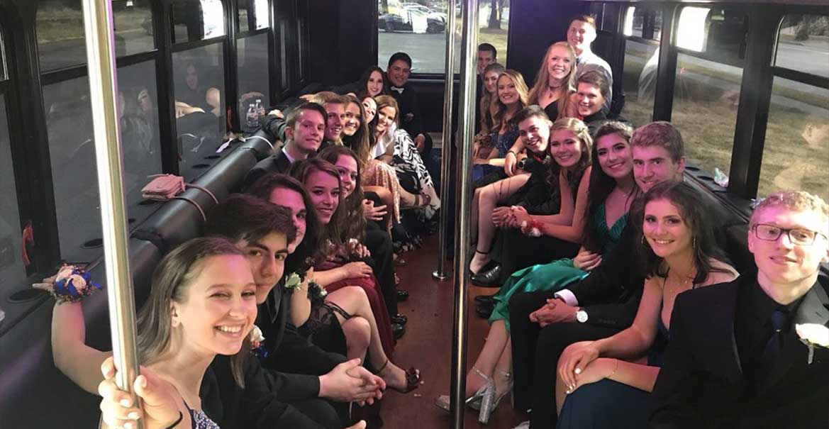 Seattle Party Limo live slider image for group event transportation