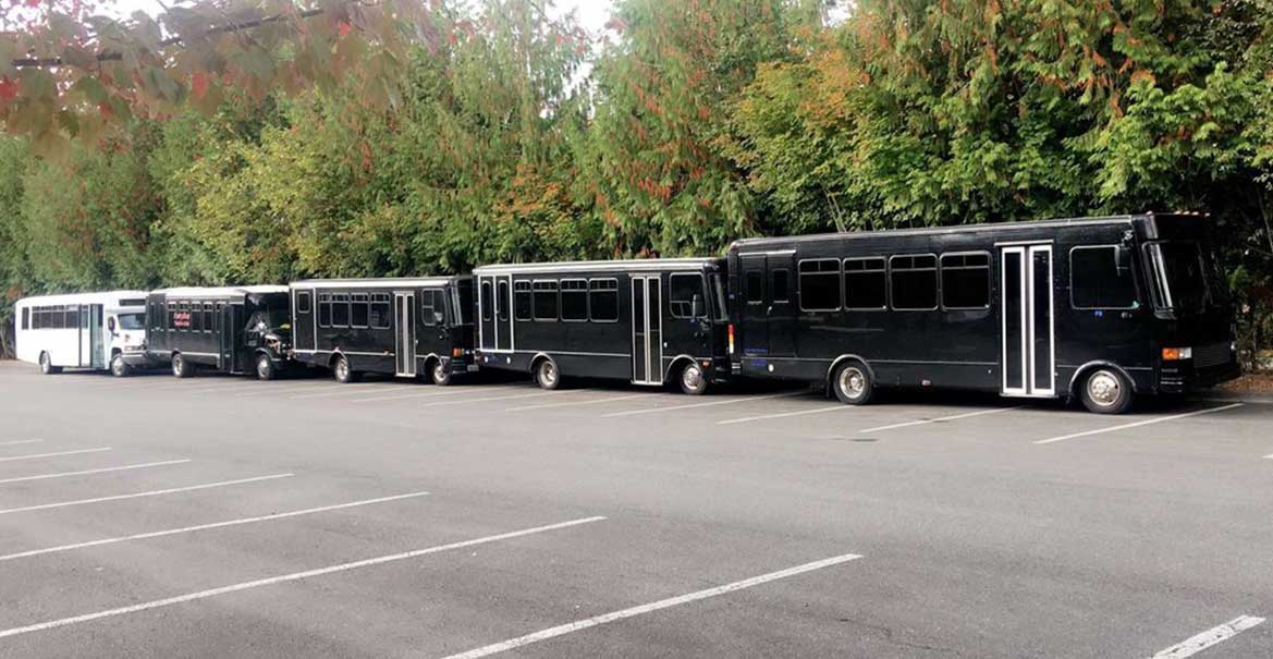 Seattle Party Limo live homepage slider image for limo bus service